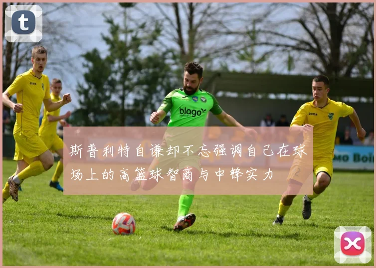 斯普利特自谦却不忘强调自己在球场上的高篮球智商与中锋实力